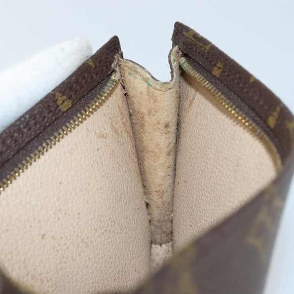 LOUIS VUITTON Monogram Bucket GM Accessory Pouch LV Auth 163689