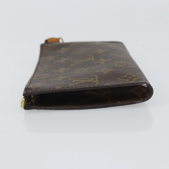LOUIS VUITTON Monogram Bucket GM Accessory Pouch LV Auth 163689