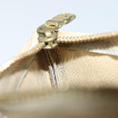 LOUIS VUITTON Damier Azur Pochette Cles Coin Purse N62659 LV Auth 163715-12