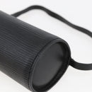 LOUIS VUITTON Epi Soufflot Pouch Schwarz LV Auth 163718-15