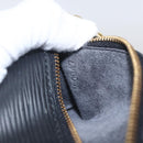 LOUIS VUITTON Epi Soufflot Pouch Schwarz LV Auth 163718-12