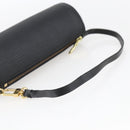 LOUIS VUITTON Epi Soufflot Pouch Schwarz LV Auth 163718-7