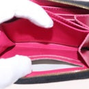 LOUIS VUITTON Monogram Multicolor Zippy Coin Purse Black M93740 LV Auth 163720-18