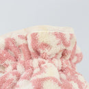 Christian Dior Trotter Canvas Pouch Pile Pink Auth 163724A-8