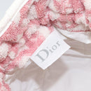 Christian Dior Trotter Canvas Pouch Pile Pink Auth 163724A-10