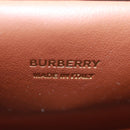 BURBERRY Neck pouch Earphone case Canvas Beige Gold Auth 163731M-20