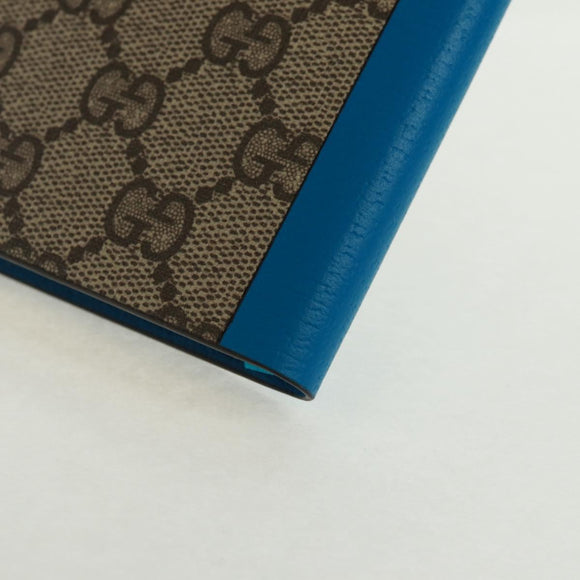 GUCCI GG Supreme Disney Note PVC Beige Auth 163733M