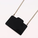 CHANEL COCO Mark Camera Necklace metal Black CC Auth 163738SM-10
