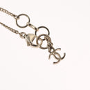 CHANEL COCO Mark Camera Necklace metal Black CC Auth 163738SM-15