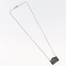 CHANEL COCO Mark Camera Necklace metal Black CC Auth 163738SM-2
