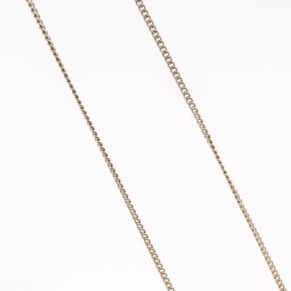 CHANEL COCO Mark Camera Necklace metal Black CC Auth 163738SM