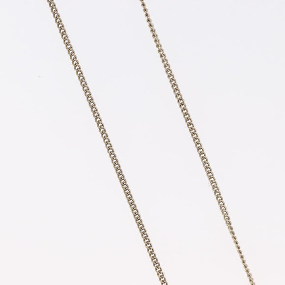 CHANEL COCO Mark Camera Necklace metal Black CC Auth 163738SM