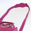 BALENCIAGA Classic Mini City Bag Leather 2way Pink Gold 300295 Auth 163743SAV-14