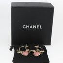 CHANEL COCO Mark Pierce metal Gold Tone CC Auth 163747SAM-14