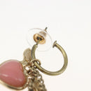 CHANEL COCO Mark Pierce metal Gold Tone CC Auth 163747SAM-8