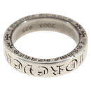 Chrome Hearts Forever 0.2"" Spacer Ring Ag925 Silver Auth 163749SM-3