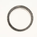 Chrome Hearts Forever 0.2"" Spacer Ring Ag925 Silver Auth 163749SM-5