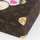LOUIS VUITTON Monogram Panda Jewelry Box M92478 LV Auth 163753SM-14