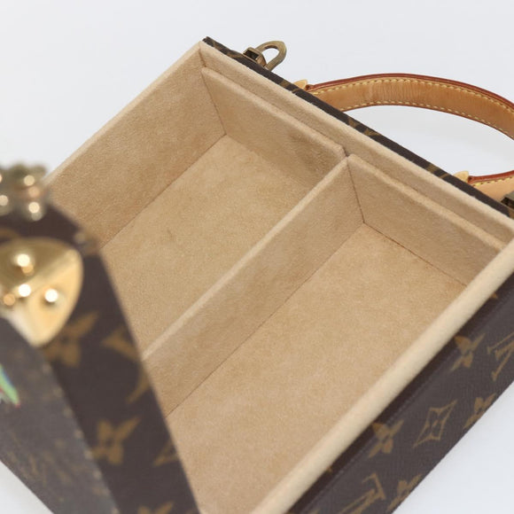 LOUIS VUITTON Monogram Panda Jewelry Box M92478 LV Auth 163753SM