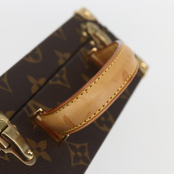 LOUIS VUITTON Monogram Panda Jewelry Box M92478 LV Auth 163753SM