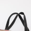 FENDI Zucchino Canvas Tote Bag Multicolor Gold Auth 163762-8