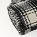 Stella MacCartney Chain Falabella Bag Canvas Black Silver 371223 Auth 163763-15