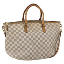 LOUIS VUITTON Damier Azur Riviera MM Handtasche 2-Wege N48252 LV Auth 163765-1