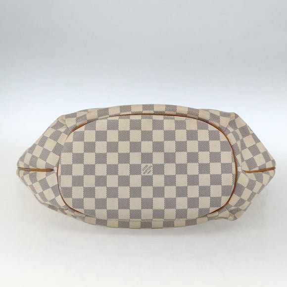 LOUIS VUITTON Damier Azur Riviera MM Handtasche 2-Wege N48252 LV Auth 163765