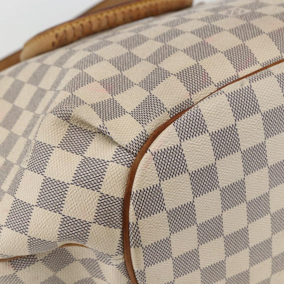 LOUIS VUITTON Damier Azur Riviera MM Handtasche 2-Wege N48252 LV Auth 163765