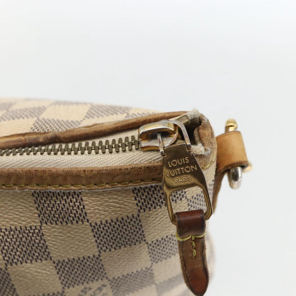 LOUIS VUITTON Damier Azur Riviera MM Handtasche 2-Wege N48252 LV Auth 163765