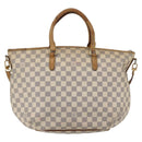 LOUIS VUITTON Damier Azur Riviera MM Handtasche 2-Wege N48252 LV Auth 163765-2