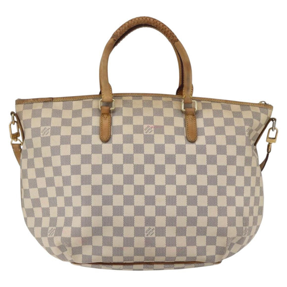 LOUIS VUITTON Damier Azur Riviera MM Handtasche 2-Wege N48252 LV Auth 163765
