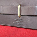 HERMES Her Bag TPM Umhängetasche Canvas Rot Auth 163783-9