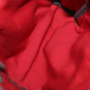 HERMES Her Bag TPM Umhängetasche Canvas Rot Auth 163783-23