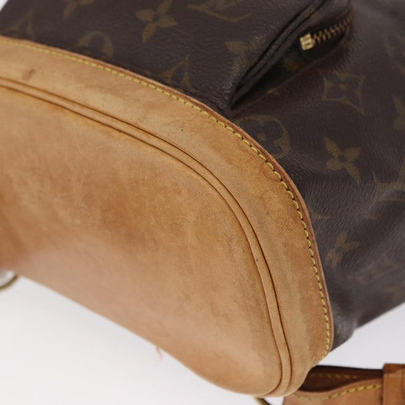 LOUIS VUITTON Monogram Montsouris PM Backpack M51137 LV Auth 163785
