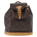 LOUIS VUITTON Monogram Montsouris PM Backpack M51137 LV Auth 163785-13
