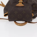 LOUIS VUITTON Monogram Montsouris PM Backpack M51137 LV Auth 163785-6