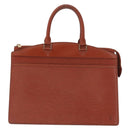 LOUIS VUITTON Epi Riviera Hand Bag Brown M48183 LV Auth 163793-13