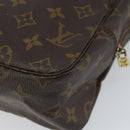 LOUIS VUITTON Monogram Trousse Toilette 28 Clutch Bag M47522 LV Auth 163795-15