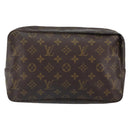 LOUIS VUITTON Monogram Trousse Toilette 28 Clutch Bag M47522 LV Auth 163795-2