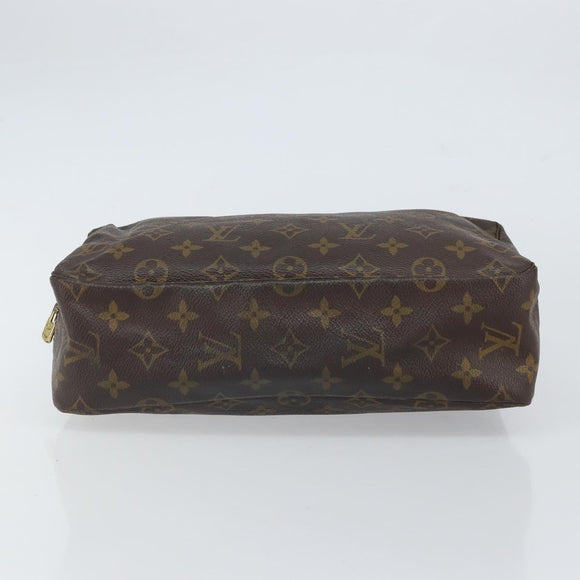 LOUIS VUITTON Monogram Trousse Toilette 28 Clutch Bag M47522 LV Auth 163795