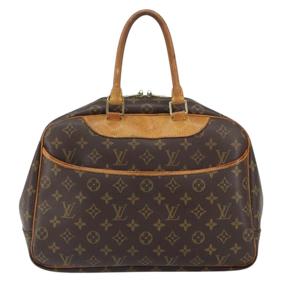 LOUIS VUITTON Monogram Deauville Hand Bag M47270 LV Auth 163797