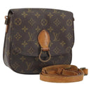 LOUIS VUITTON Monogram Saint Cloud MM Shoulder Bag M51243 LV Auth 163799-1