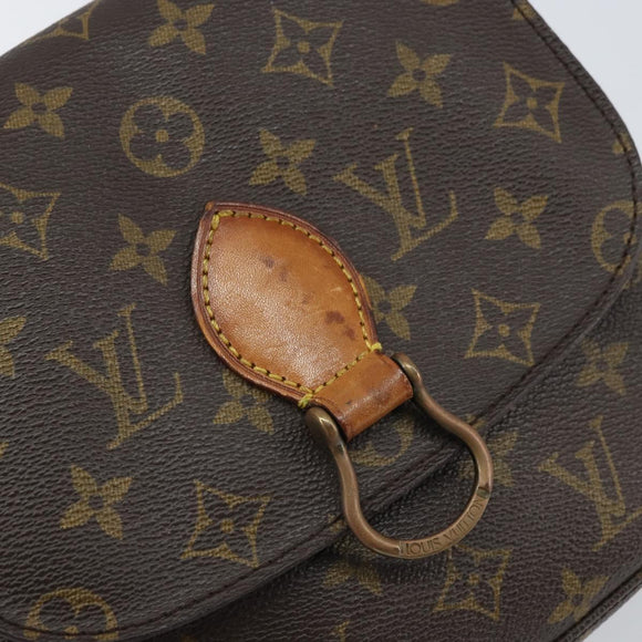 LOUIS VUITTON Monogram Saint Cloud MM Shoulder Bag M51243 LV Auth 163799