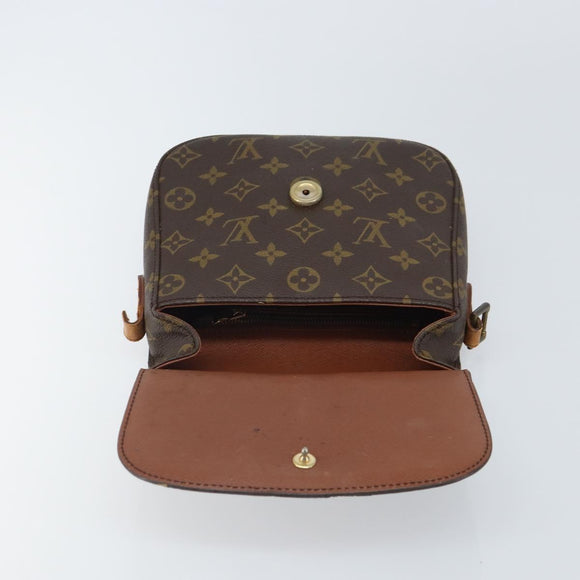 LOUIS VUITTON Monogram Saint Cloud MM Shoulder Bag M51243 LV Auth 163799
