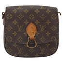 LOUIS VUITTON Monogram Saint Cloud MM Shoulder Bag M51243 LV Auth 163799-2
