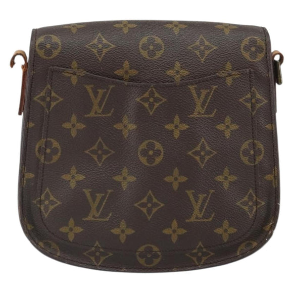 LOUIS VUITTON Monogram Saint Cloud MM Shoulder Bag M51243 LV Auth 163799