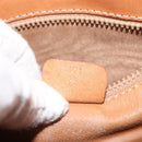 CELINE Macadam Canvas Shoulder Bag PVC Leather Brown Gold Auth 163801-12