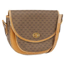 GUCCI Micro GG Supreme Shoulder Bag PVC Beige Gold 001 084 0930 Auth 163802-1