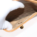 GUCCI Micro GG Supreme Shoulder Bag PVC Beige Gold 001 084 0930 Auth 163802-22